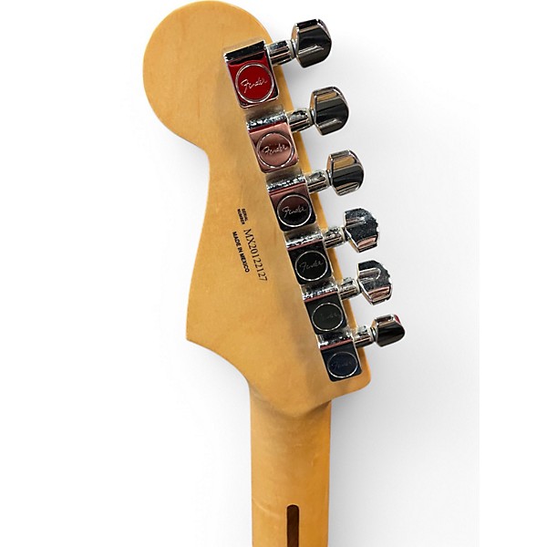 Used Fender Player Stratocaster Black Solid Body Electric Guitar