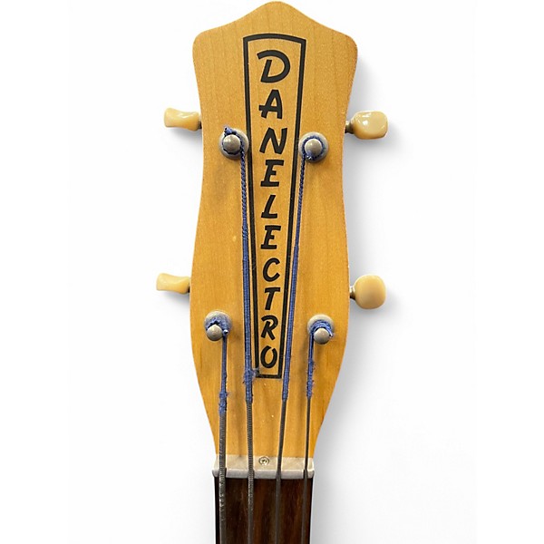 Used Danelectro 59DC Black Electric Bass Guitar