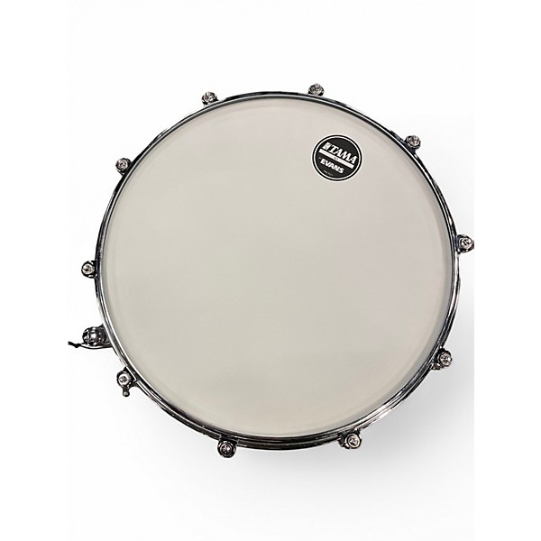 Used TAMA 6X14 Starphonic Snare ALUMINUM Chrome Drum