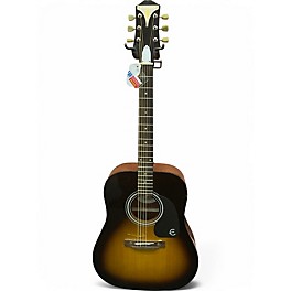Used Epiphone PRO-1 Vintage Sunburst Acoustic Guitar