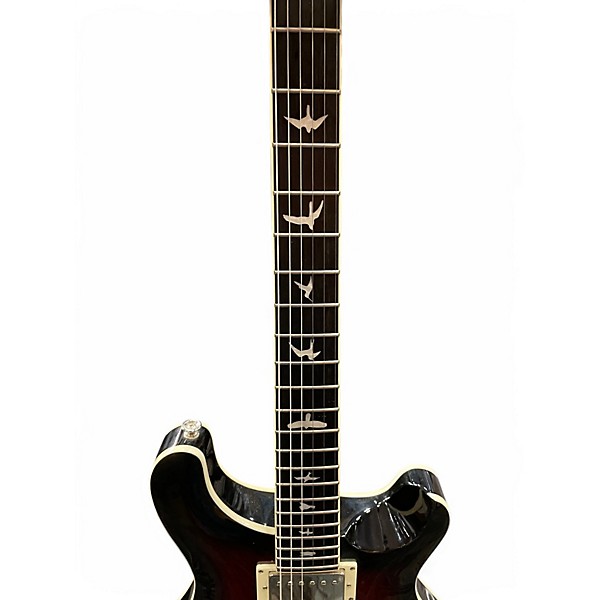 Used PRS SE Hollowbody Red burst Hollow Body Electric Guitar