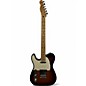 Used Fender Player Telecaster Left Handed 3 Tone Sunburst Solid Body Electric Guitar