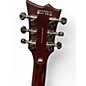 Used ESP LTD EC401QM RED Solid Body Electric Guitar