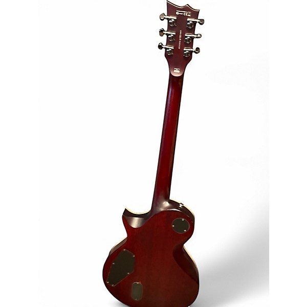 Used ESP LTD EC401QM RED Solid Body Electric Guitar