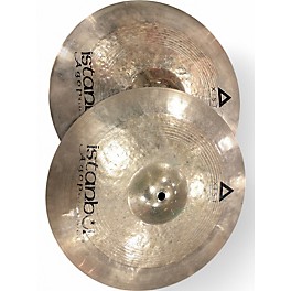 Used Istanbul Agop 14in XIST 14 INCH HIT HAT PAIR Cymbal