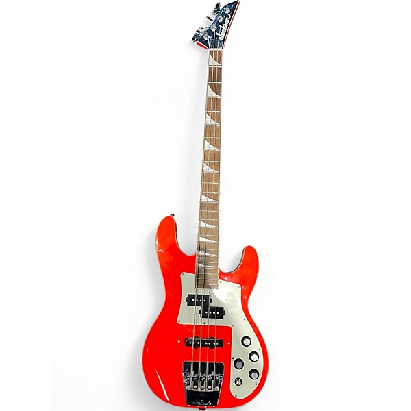 Used Jackson CBXNT DX IV Orange Electric Bass Guitar,Specials : American Fashion Style Bags On Sale
