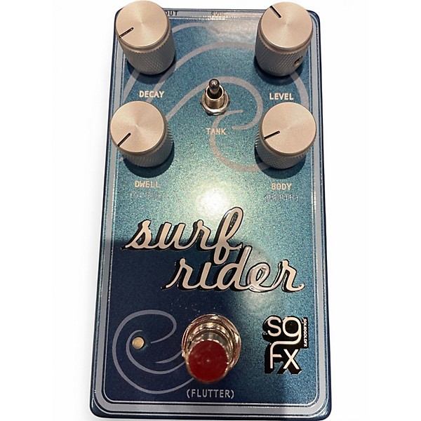 Used Solid Gold Fx surf rider Effect Pedal