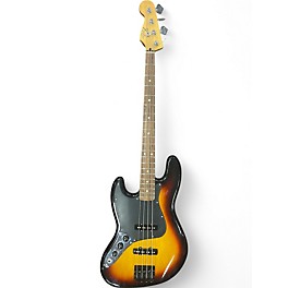 Used 2009 Fender STD J BASS 3 Tone Sunburst Electric Bass Guitar