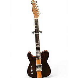 Used Raven West Guitars t style neck through Natural Solid Body Electric Guitar