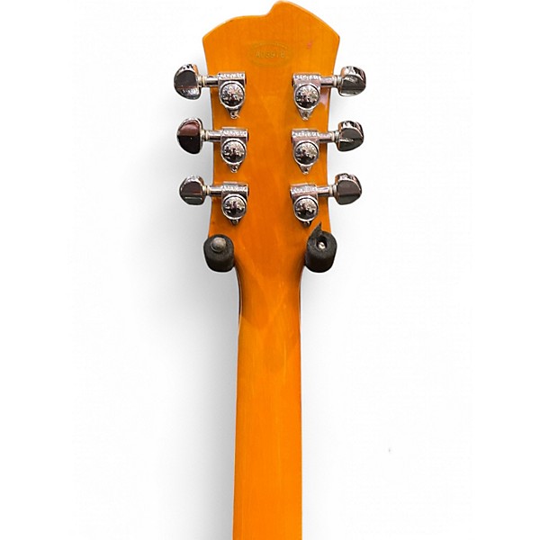 Used Agile AL2000 Trans Amber Solid Body Electric Guitar