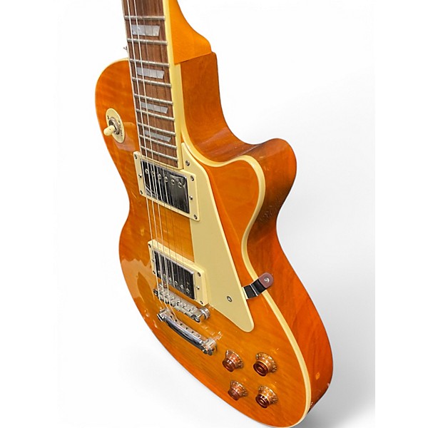 Used Agile AL2000 Trans Amber Solid Body Electric Guitar