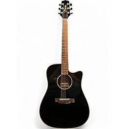 Used Takamine EG531SC Black Acoustic Electric Guitar