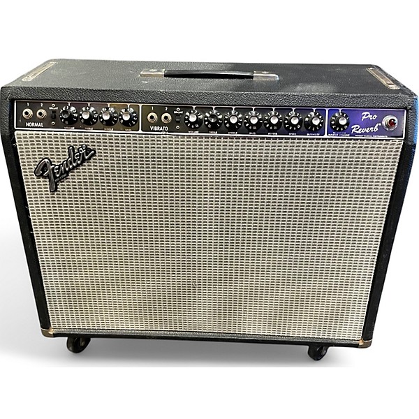 Used 1980s Fender Pro Reverb Tube Guitar Combo Amp
