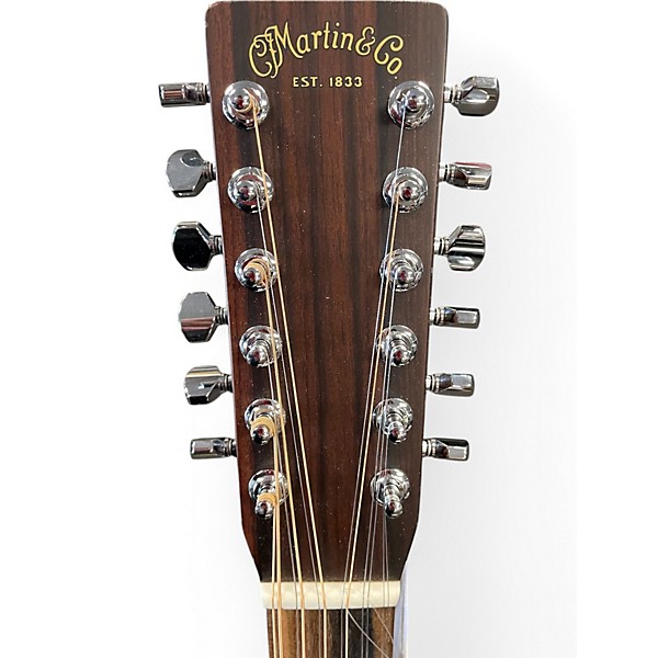 Used 2015 Martin HD12-28 Natural 12 String Acoustic Guitar