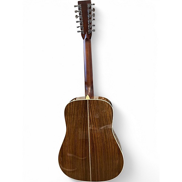 Used 2015 Martin HD12-28 Natural 12 String Acoustic Guitar