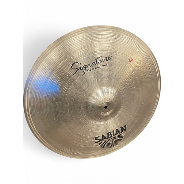 Used SABIAN 22in CHESTER THOMPSON SIGNATURE LIQUID RIDE Cymbal