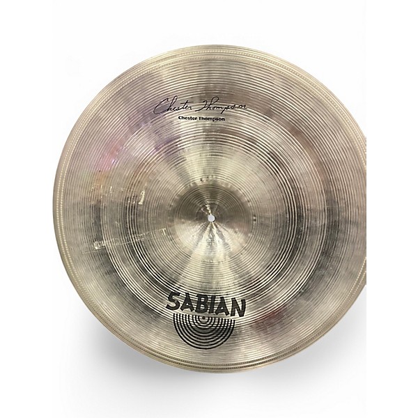 Used SABIAN 22in CHESTER THOMPSON SIGNATURE LIQUID RIDE Cymbal