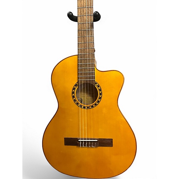 Used 2024 Lucero LFB250SCE Natural Classical Acoustic Guitar