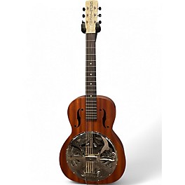 Used Gretsch Guitars G9200 Boxcar Round Neck Brown Resonator Guitar