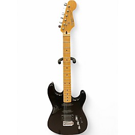 Used Squier Stratocaster II Black Solid Body Electric Guitar