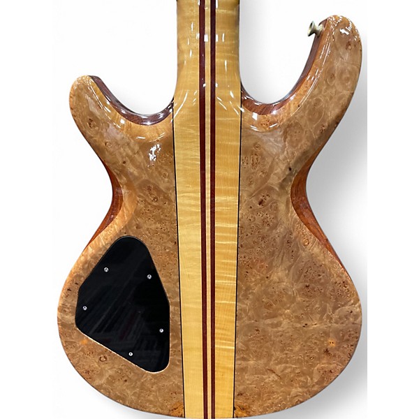Vintage 1980s Moonstone ECLIPSE BURL MAPLE Electric Bass Guitar