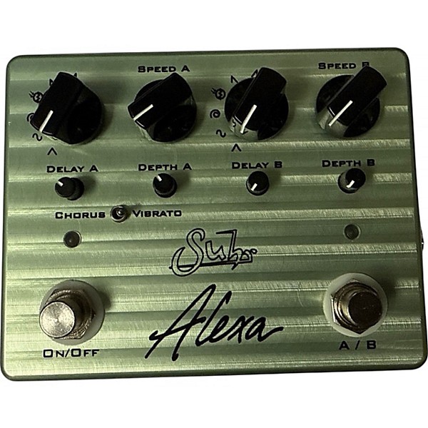 Used Suhr ALEXA GREEN Effect Pedal