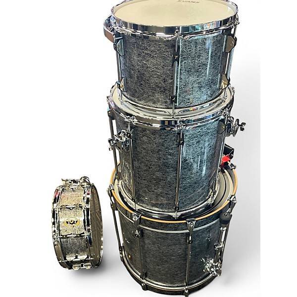Used TAMBURO 4 Piece UNIKA BLACK GALAXY Drum Kit