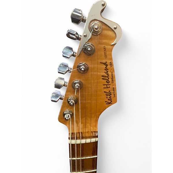 Used Keith Holland STRATOCASTER 3 Color Sunburst Solid Body Electric Guitar