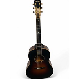 Used Huss & Dalton CM noncut custom Tobacco Burst Acoustic Guitar