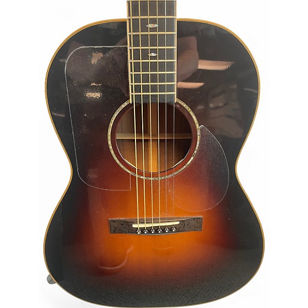 Used Huss & Dalton CM noncut custom Tobacco Burst Acoustic Guitar