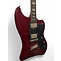 Used DeArmond JET-STAR Trans Red Solid Body Electric Guitar