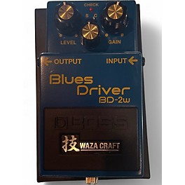 Used BOSS BD2W Blues Driver Waza Craft Effect Pedal