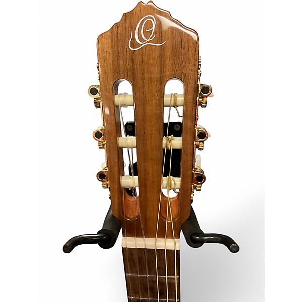 Used Ortega RCE15159 Natural Nylon String Acoustic Guitar