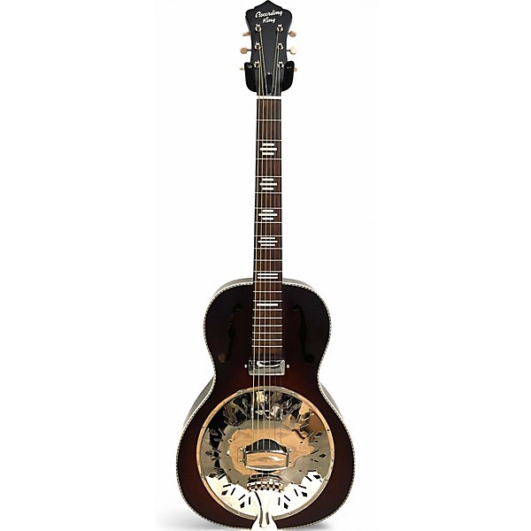 Used Recording King RPH-05 Dirty Thirties Brown Acoustic Guitar