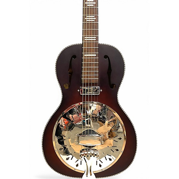 Used Recording King RPH-05 Dirty Thirties Brown Acoustic Guitar