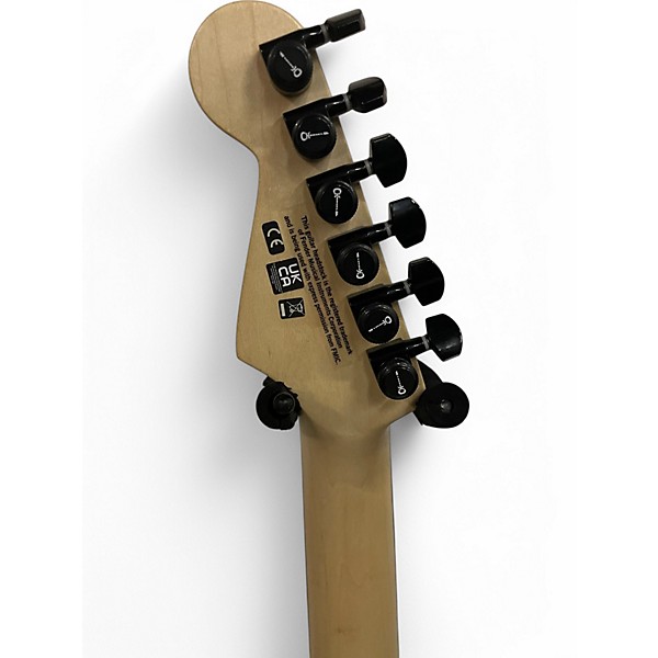 Used Charvel SASSAFRAS HSS MATTE BLACK Solid Body Electric Guitar