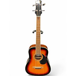 Used Mitchell EZB 2 Tone Sunburst Acoustic Bass Guitar