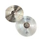 Used Pergamon 14in CRYSTAL LINE HI HAT PAIR Cymbal thumbnail