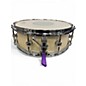 Used Sugar Percussion 14in Painted Poplar White white Drum