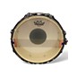 Used Sugar Percussion 14in Painted Poplar White white Drum