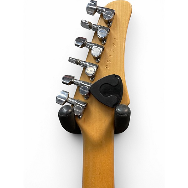 Vintage 1990s Hamer Diablo Emerald Green Solid Body Electric Guitar