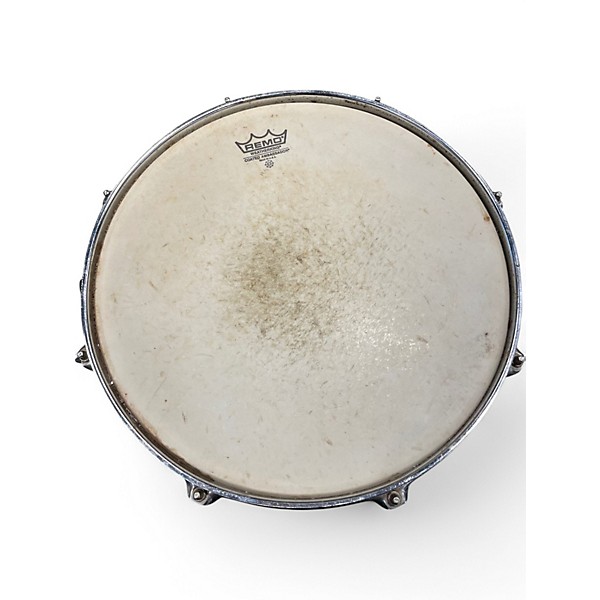 Used Percussion Plus 14.25in SNARE DRUM Metallic Silver Drum
