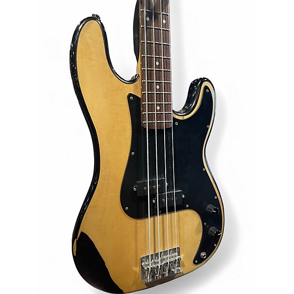 Used Austin Bass Natural Electric Bass Guitar