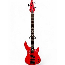 Used B.C. Rich PLATINUM SERIES WARLOCK BASS Pink Electric