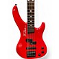 Used B.C. Rich nj series innovator bass Red Electric Bass Guitar