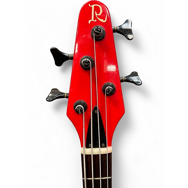 Used B.C. Rich nj series innovator bass Red Electric Bass Guitar