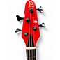 Used B.C. Rich nj series innovator bass Red Electric Bass Guitar