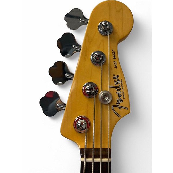 Used Fender American Professional II Jazz Bass 3 Color Sunburst Electric Bass Guitar