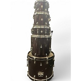 Used Ludwig 5 Piece Accent Wine Red Drum Kit