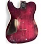 Used Schecter Guitar Research Diamond Series PT Pro Trans Purple Solid Body Electric Guitar